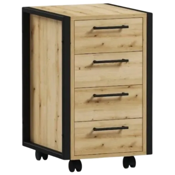 Комод для офиса ML-Mobila Loft OP 451 (450) 65 x 45 x 40см / ДСП / Дуб photo 1