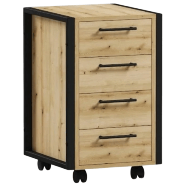 Комод для офиса ML-Mobila Loft OP 451 (450) 65 x 45 x 40см / ДСП / Дуб photo 1