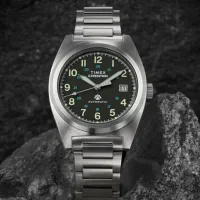 Ceas de mână pentru bărbați Timex TW2Y39600 Mecanic / 39 mm photo 2