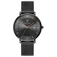 Ceas de mână pentru bărbați Pierre Lannier 209G439 Cuarț cu o baterie solară / 40 mm