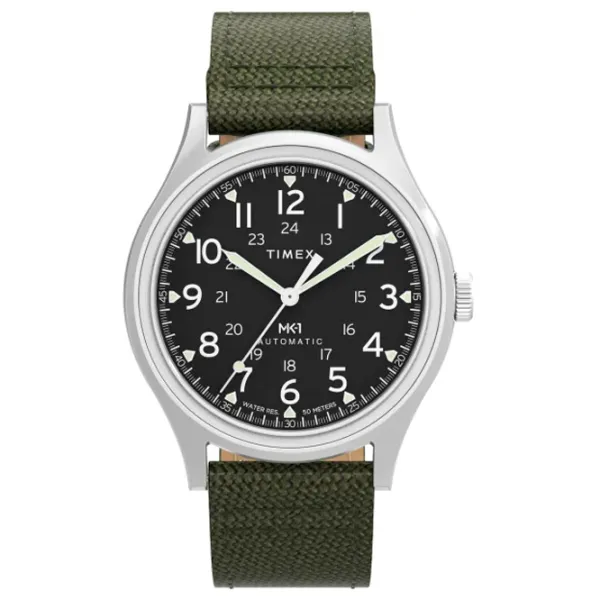 Ceas de mână pentru bărbați Timex TW2Y07800 Mecanic / 40 mm photo 1