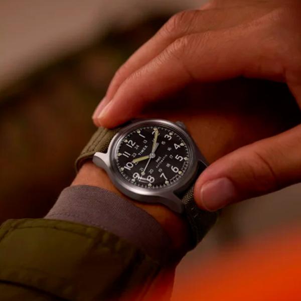 Ceas de mână pentru bărbați Timex TW2Y07800 Mecanic / 40 mm photo 6