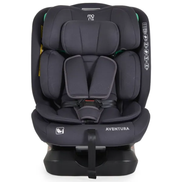Scaun auto Moni Aventura  0 luni - 12 ani / 36 kg / Gray photo 2
