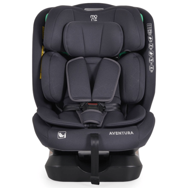 Scaun auto Moni Aventura  0 luni - 12 ani / 36 kg / Gray photo 2