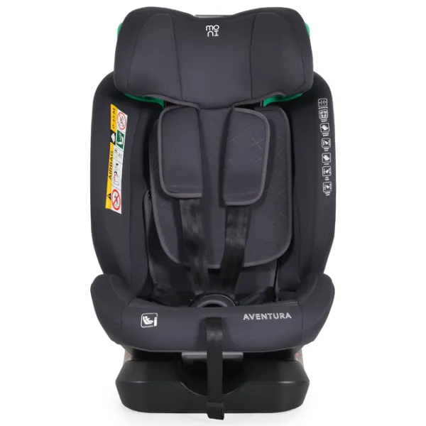 Scaun auto Moni Aventura  0 luni - 12 ani / 36 kg / Gray photo 3