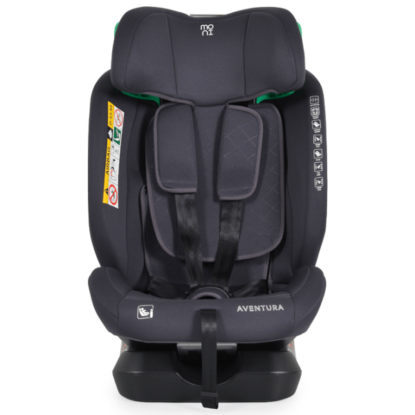 Scaun auto Moni Aventura  0 luni - 12 ani / 36 kg / Gray photo 3