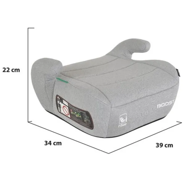 Scaun auto Moni Boost  7 ani - 12 ani / 36 kg / Dark Gray photo 6