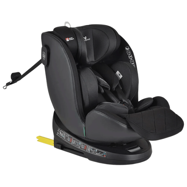 Scaun auto Cangaroo Castor I-size  0 luni - 12 ani / 36 kg / Black photo 1