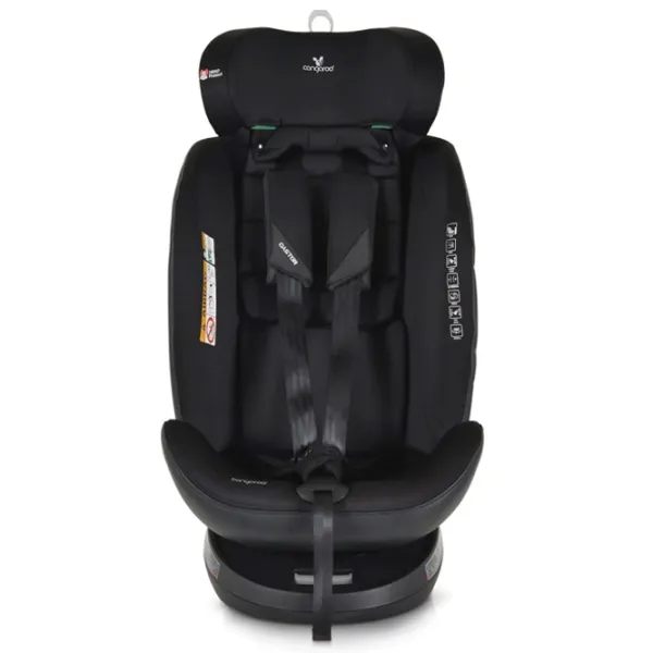 Scaun auto Cangaroo Castor I-size  0 luni - 12 ani / 36 kg / Black photo 2
