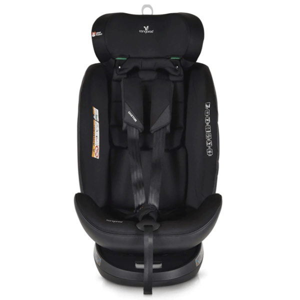 Scaun auto Cangaroo Castor I-size  0 luni - 12 ani / 36 kg / Black photo 2