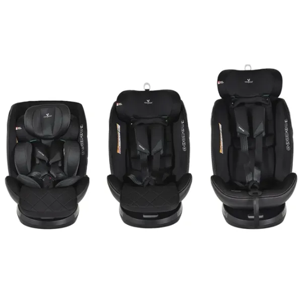 Scaun auto Cangaroo Castor I-size  0 luni - 12 ani / 36 kg / Black photo 5