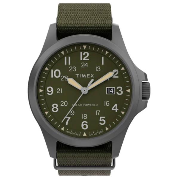 Ceas de mână pentru bărbați Timex TW2V03700 Cuarț cu o baterie solară / 41 mm photo 1