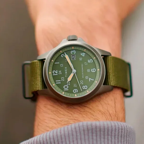 Ceas de mână pentru bărbați Timex TW2V03700 Cuarț cu o baterie solară / 41 mm photo 6