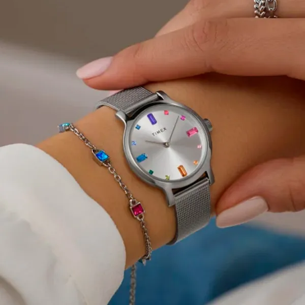 Ceas de mână pentru femei Timex TWG066900 Cuarț / 31 mm photo 6