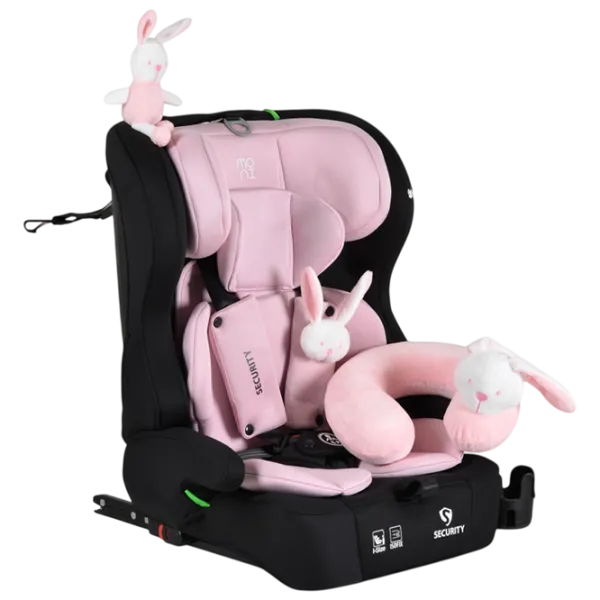 Scaun auto Moni Security  1 an - 12 ani / 36 kg / Pink photo 1