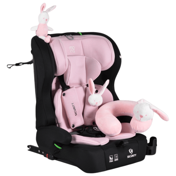 Scaun auto Moni Security  1 an - 12 ani / 36 kg / Pink photo 1