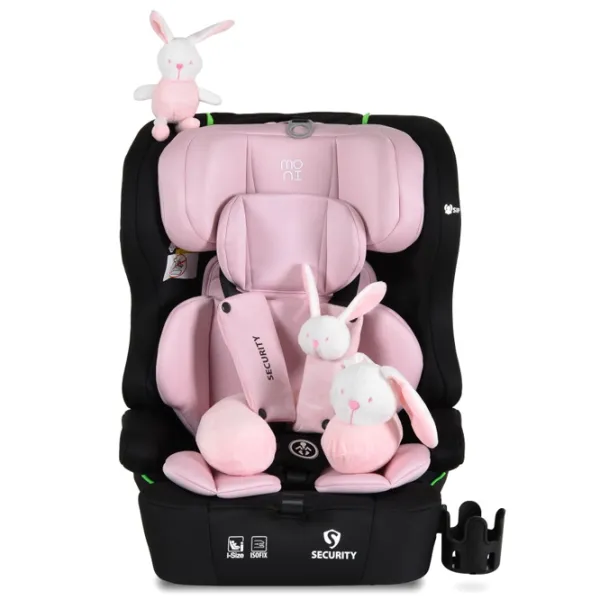 Scaun auto Moni Security  1 an - 12 ani / 36 kg / Pink photo 2