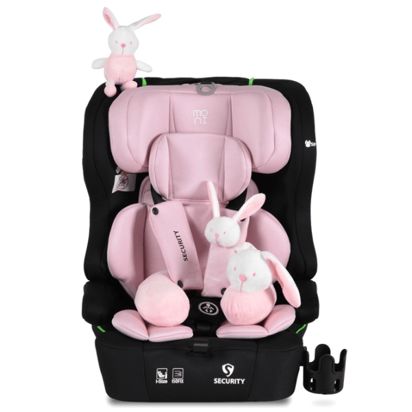 Scaun auto Moni Security  1 an - 12 ani / 36 kg / Pink photo 2