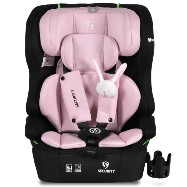 Scaun auto Moni Security  1 an - 12 ani / 36 kg / Pink photo 3
