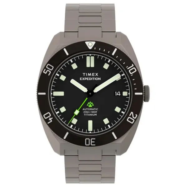 Ceas de mână pentru bărbați Timex TW2Y63800 Mecanic / 41 mm photo 1