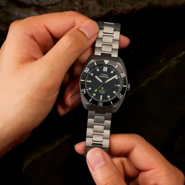Ceas de mână pentru bărbați Timex TW2Y63800 Mecanic / 41 mm photo 6