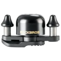 Велосипедный звонок Rockbros Dual Hammer Черный Серебристый