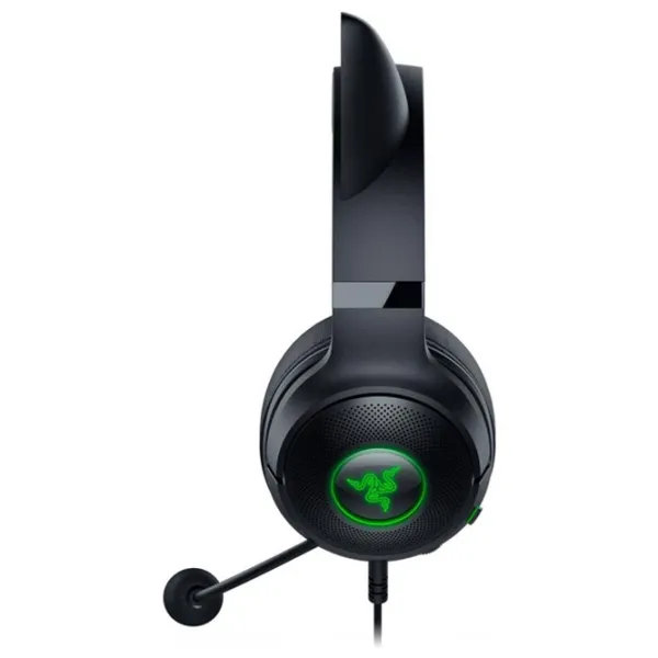 Căști Razer Kraken Kitty Edition V2 Green Black Cu fir/ Gaming photo 4