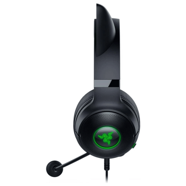 Căști Razer Kraken Kitty Edition V2 Green Black Cu fir/ Gaming photo 4