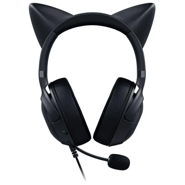 Căști Razer Kraken Kitty Edition V2 Green Black Cu fir/ Gaming photo 6