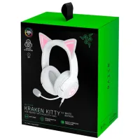 Căști Razer Kraken Kitty Edition V2 Pink Quartz Cu fir/ Gaming photo 6