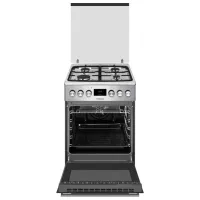 Aragaz Hansa FCMX58329 Pe gaz/ Inox/ Black photo 3