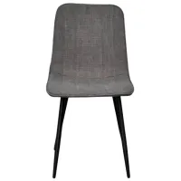 Scaun de bucătărie Evelin YTC-078B Stofă/ Gray Black