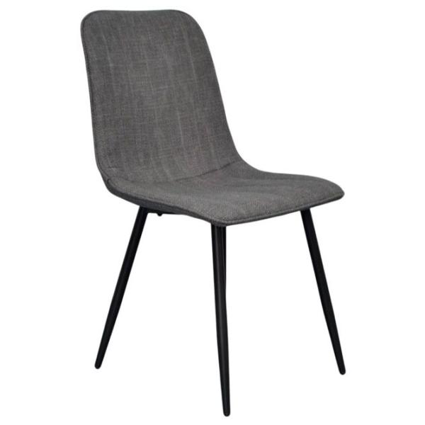 Scaun de bucătărie Evelin YTC-078B Stofă/ Gray Black photo 2