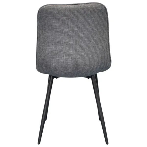 Scaun de bucătărie Evelin YTC-078B Stofă/ Gray Black photo 3