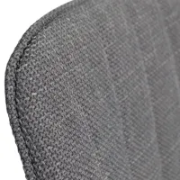 Scaun de bucătărie Evelin YTC-078B Stofă/ Gray Black photo 4