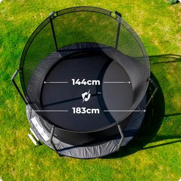 Батут Thunder INSIDE ELITE 6FT   / Черный / Диаметр - 183 см photo 2