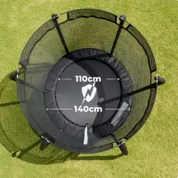 Батут Thunder INSIDE ELITE 4,5FT / Черный / Диаметр - 140 см photo 2