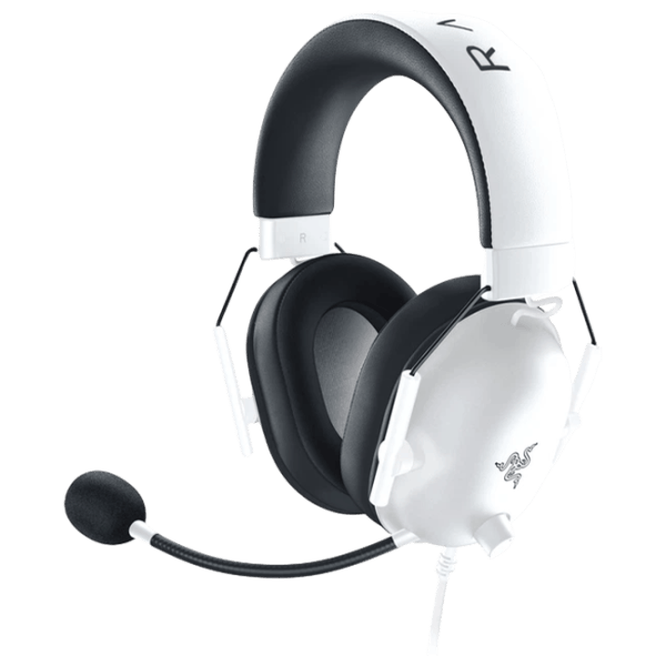 Căști Razer BlackShark V2 X Black White Cu fir/ Gaming photo 1