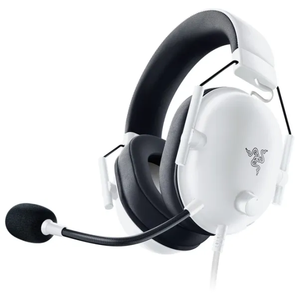 Căști Razer BlackShark V2 X Black White Cu fir/ Gaming photo 3