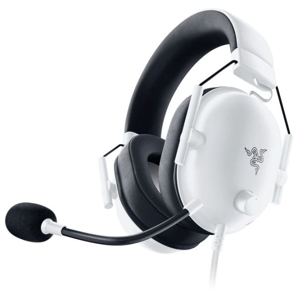 Căști Razer BlackShark V2 X Black White Cu fir/ Gaming photo 3