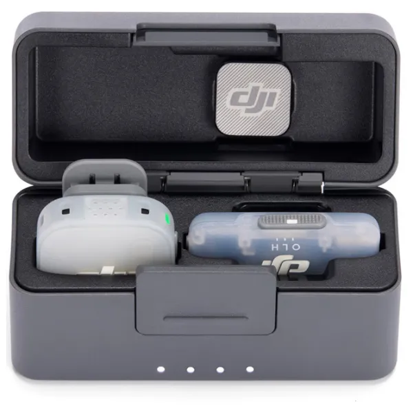 Microfon DJI Mic Mini 2S (1TX+1Mobile RX + Charging Case) Black photo 2