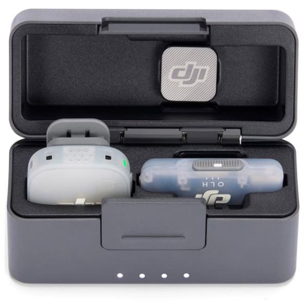 Microfon DJI Mic Mini 2S (1TX+1Mobile RX + Charging Case) Black photo 2