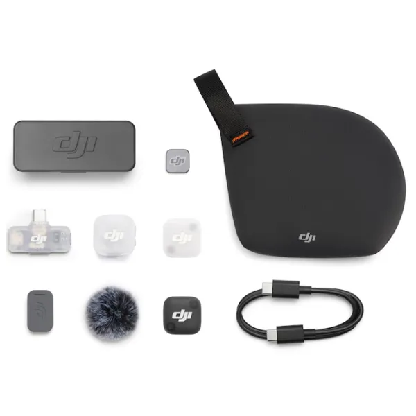 Microfon DJI Mic Mini 2S (1TX+1Mobile RX + Charging Case) Black photo 5