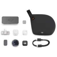 Microfon DJI Mic Mini 2S (1TX+1Mobile RX + Charging Case) Black photo 5