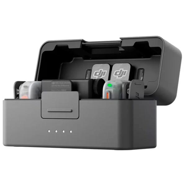 Microfon DJI Mic Mini 2S (2TX + 1RX + Charging Case) Black photo 2