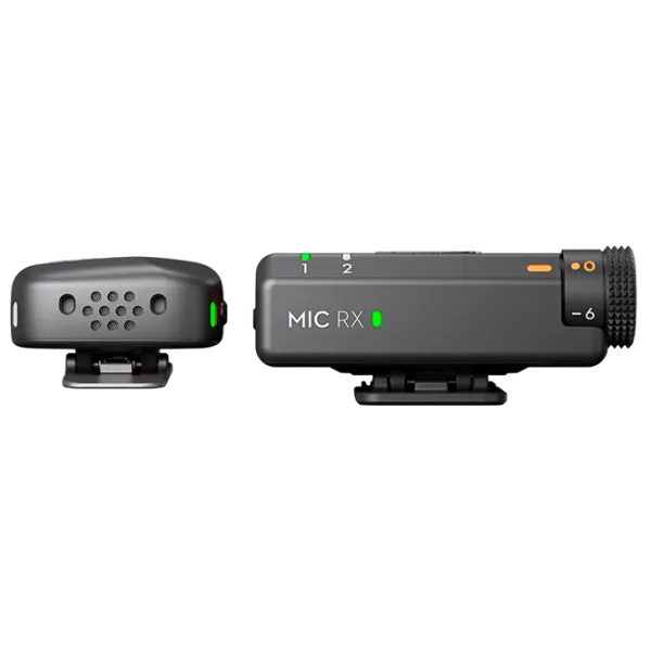 Microfon DJI Mic Mini 2 (1TX + 1RX) Black photo 2