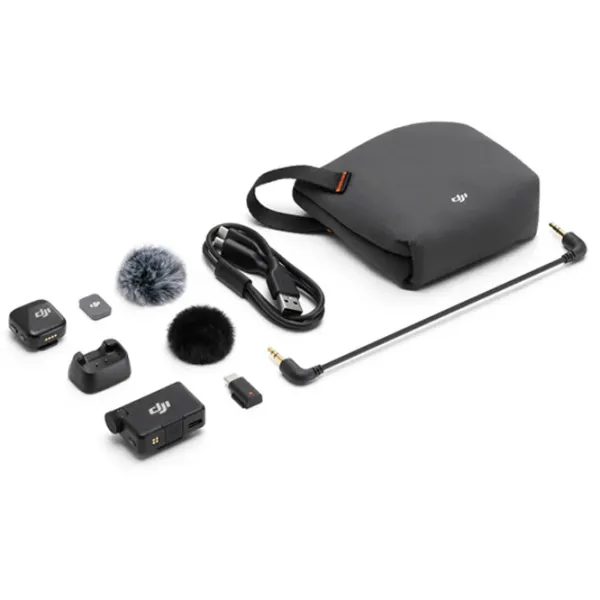 Microfon DJI Mic Mini 2 (1TX + 1RX) Black photo 5