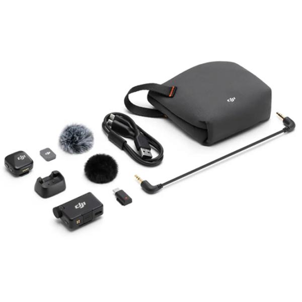 Microfon DJI Mic Mini 2 (1TX + 1RX) Black photo 5