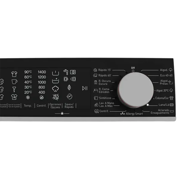 Mașină de spălat SHARP ES-NFL014CWNNA-EE 10 kg / 1400 rpm / White photo 3