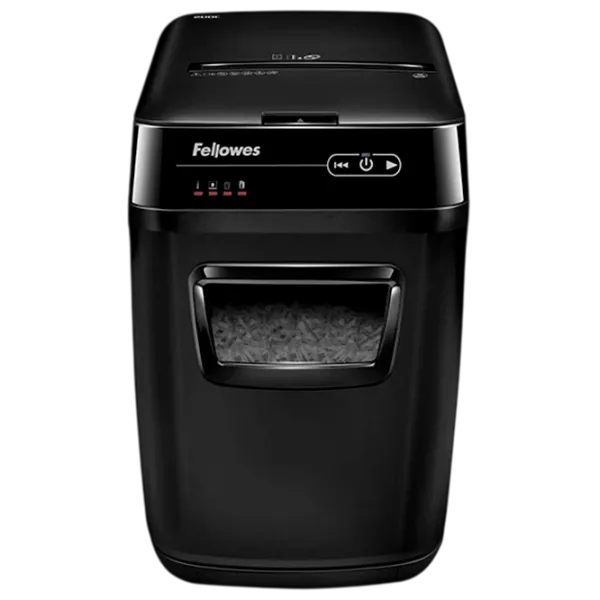 Шредер Fellowes AutoMax 200M 32 л Черный photo 1